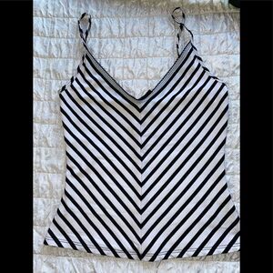 🆕guess collections striped nautical bodycon tank